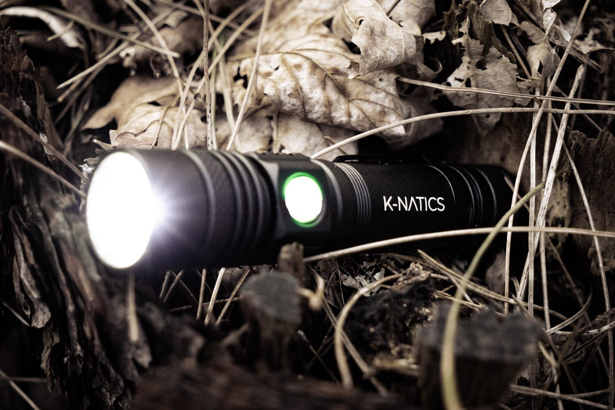 K-NATICS™ LITE Rechargeable LED Flashlight - 1000 lumen